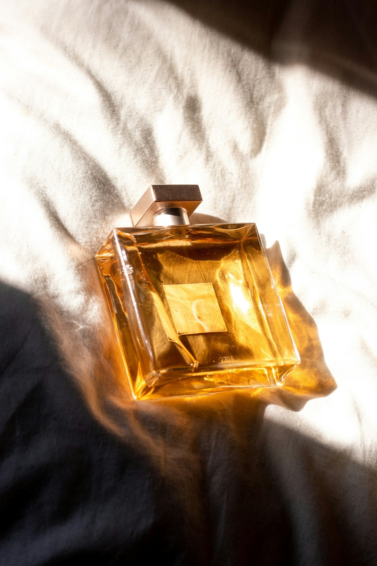 Amber Library perfume bottle